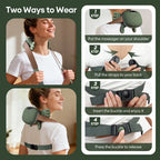 PosturePerfect Deep Tissue Cervical Massager with Hands-Free Strap