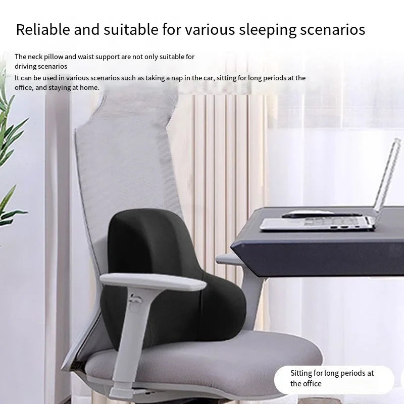 PosturePerfect Two-In-One Lumbar Support Cushion